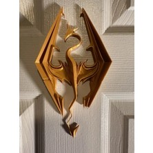 Belirtilmemiş Skyrim Logo Dekoratif Ürün