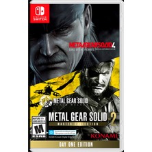 Nintendo Metal Gear Solid Master Collection Vol. 2 Day One Edition – Switch - Fiziki Oyun