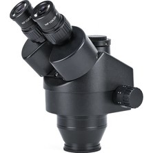 EUAS Szm Trinoküler Mikroskop Kafa Siyah - 0.5x Ctv Kamera Adaptörlü Stereo Zoom Başlık (WF10X/20)