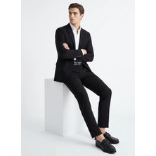Altınyıldız Classics Siyah Erkek Slim Fit Takım Elbise 4A3010001101_SYH