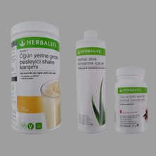 Herbalife 1 Adet Muz Shake 1 Adet Aloe 1 Adet Çay 51 gr