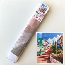 NT Boncuklu Taşlı Pano Mozaik Elmas Goblen Çocuklar Için Diamond Tablo 50 x 65 cm Huzur Sokağı