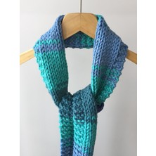 Mora Knit Atkı El Örgüsü % 49 Yün Unisex Atkı