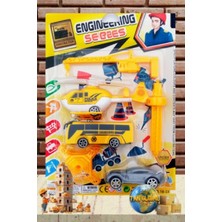 TAN EXPRESS Yapı Mühendisligi Oyuncak Seti 6'lı 1 Set