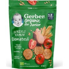 TeknoKapsül Gerber Organik Tahıl Bazlı Domatesli Sebzeli Kraker 100 Gram