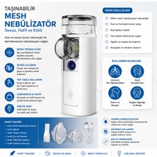 Omron Mini Air 360+ Taşınabilir Nebilizatör