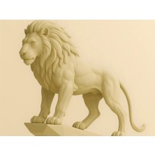 Belirtilmemiş Aslan Biblo Dekoratif Figür
