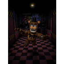 Lagom Fnaf Withered Freddy Hareketli Eklemli Aksiyon Figürü - Five Nights At Freddy's Korku Oyunu Karakteri Masaüstü Figür