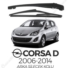 Siegen Opel Corsa D 2006-2014 Arka Silecek Kolu ve Silecek Seti