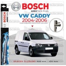 Siegen Bosch Aerotwin Muz Silecek Takımı Volkswagen Caddy 2004-2006 ile Uyumlu