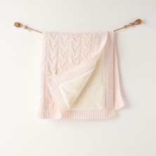 Andywawa Bebek Tri̇ko Battani̇ye  85X100 AC26340 Pink Melange