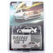 Mını Gt Mini Gt 1/64 Mercedes-Benz 190E 2.5-16 Evolution Iı Astral Silver - Blister Paket MGT00852-BL