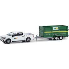 Greenlight 1/64 2018 Ford F-150 Xlt With Double-Axle Dump
