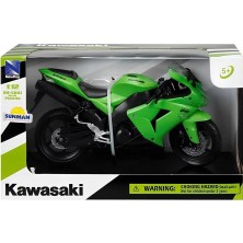 New Ray Toys Kawasaki 1/12 ZX-10R 2006 Model Yeşil Motorsiklet - S00042447