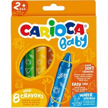 Carioca Jumbo Bebek Yumuşak Pastel Boya 8'li