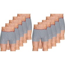 Berrak 4433 Erkek Çizgili Sport Boxer 10 Adet