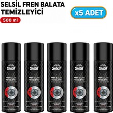 Selsil Arge Toptan Fren Balata Temizleyici 500 ml 5 Adet