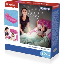 Bestway Fisher Price Pembe Çocuk Yatağı - BW93548