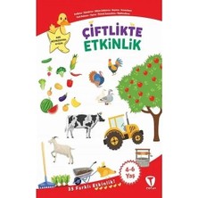 Turkuvaz Kitap Çiftlikte 35 Etkinlik 4-6 Yaş Kodlama Dikkat Geliştirme Örüntü Turkuvaz