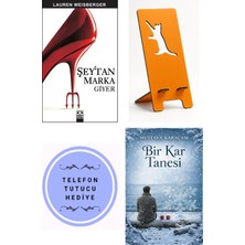 Belirtilmemiş Şeytan Marka Giyer - Lauren Weisberger + Telefon Tutucu + Bir Kar Tanesi
