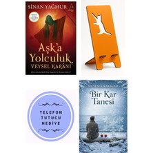 Belirtilmemiş Aşk'a Yolculuk Veysel Karani - Sinan Yağmur + Telefon Tutucu + Bir Kar Tanesi