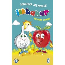 Sebzeler Meyveler Ilkbahar Boyama Zamanı Timaşçocuk