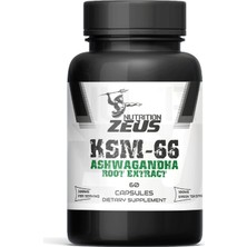 Ksm-66 Ash Zeus Nutrition Extract 60 Kapsül
