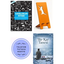 Belirtilmemiş Cahillikler Kitabı & Bilmediklerimiz ve Yanlış Bildiklerimiz + Telefon Tutucu + Bir Kar Tanesi