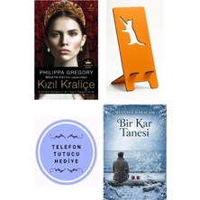 Belirtilmemiş Kızıl Kraliçe - Philippa Gregory + Telefon Tutucu + Bir Kar Tanesi
