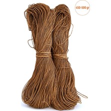 Woyarts Kağıt Ip 450-500 gr Hasır Rengi Çanta Şapka Supla Sepet El Örgü Ipi