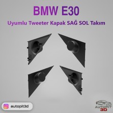 AutoPit 3D Bmw E30 Tweeter Kapak Sağ Sol Takım