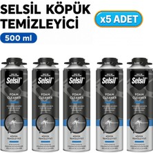 Selsil Arge Toptan Köpük Temizleyici 500 ml 5 Adet