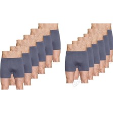 Berrak 4434 Erkek Likralı Micro Modal Boxer 12 Adet