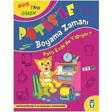 Patiş Evde Ne Yapıyor Patişle Boyama Zamanı 2-3 Yaş Timaş Çocuk