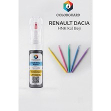 COLORGUARD Renault Dacia HNK Kül Beji Rötuş Boyası ve 5'li Rötuş Çubuğu Hassas Uygulama Seti