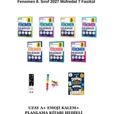 Fenomen 8. Sınıf FEN BİLİMLERİ (7 Li) Fasikül Seti (Planlama Kitabı+Emoji K+Uzay A)2027 Müfredat Yeni Ürün
