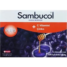 TeknoKapsül Sambucol Plus Pastil 20 Adet