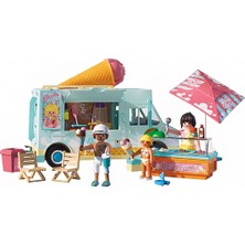 Playmobil Sörf Dükkanı Olan Dondurma Kamyonu 71904