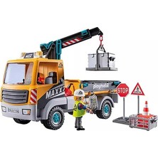 Playmobil Vinçli İnşaat Kamyonu 71750