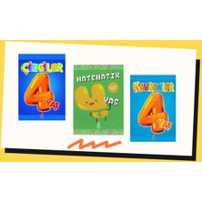 Ren Kitap 4 Yaş Çizgiler Kavramlar Matematik 3 Kitap Set Ren Çocuk