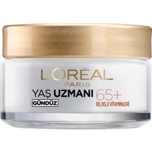 TeknoKapsül L'oréal Paris Yaş Uzmanı 65+ Kırışıklık Karşıtı Besleyici Krem