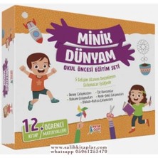 Minik Ada Yayınları Minik Dünyam Okul Öncesi Seti 4+Yaş Minikada