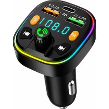 Bluetooth Fm Transmitter Araç Içi Şarj ve Müzik Aktarıcı