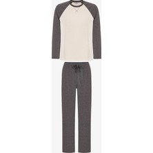 Penti Erkek Contour Ease Pantolon Uzun Kollu Pijama Takımı