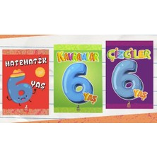 Ren Kitap 6 Yaş Çizgiler Kavramlar Matematik 3 Kitap Set Ren Çocuk