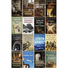 Can Yayınları Ayfer Tunç - 16 Kitap Takım - Kapak Kızı - Kuru Kız - Evvelotel Saklı - Mağara Arkadaşları - Kırmızı Azap - Aziz Bey Hadisesi