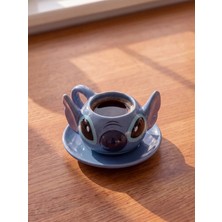 LC Waikiki Stitch Figürlü Seramik Kahve Fincanı 100 ml