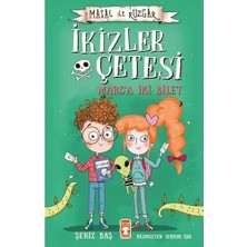 Masal Ile Rüzgar Ikizler Çetesi Marsa Iki Bilet Karton Kapak Timaş Çocuk