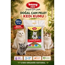 Bonny Nice Doğal Çam Peleti Kedi Kumu 10 kg 20 lt
