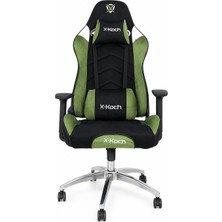 X-Koch Oyuncu Koltuğu Çift Kol Beşik Mekanizma 180 Derece Yatar 3D Kolçak Gaming Koltuk